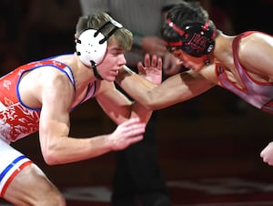 Photos: Oregon wrestlers host Polo and Fulton