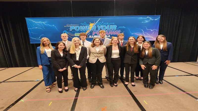Coal City competes at the Illinois FBLA state conference; one student heads to nationals
