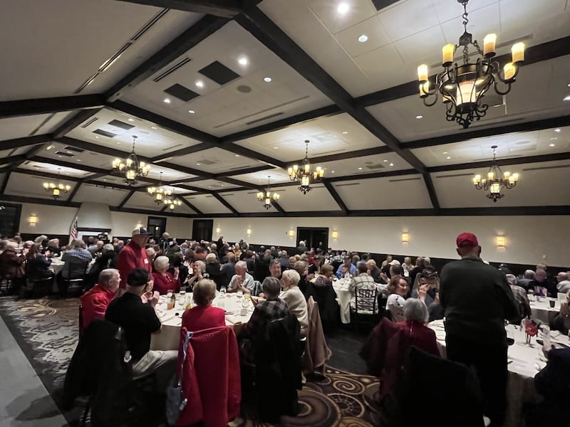 Lockport held its fourth annual Veterans Dinner in celebration of the service and sacrifice of 150 veterans and their guests on Thursday, Nov. 6, 2025, in the great hall at Mistwood Golf Club in Romeoville.