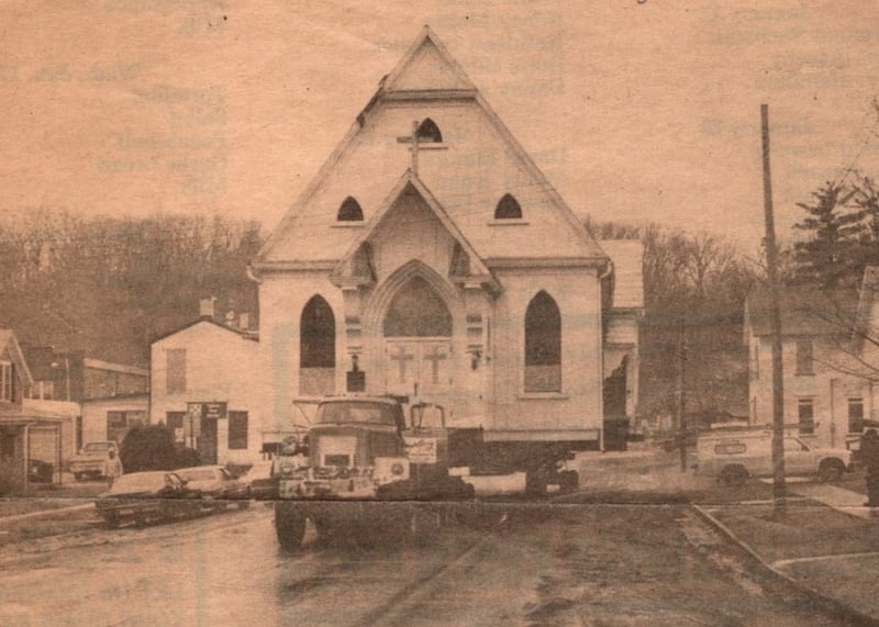 When four Logan Junior High students present “There’s History All Around Us” at the March 16 program in Tiskilwa, one topic will be the history of St. Jude’s Episcopal Church, built in Tiskilwa in 1892 and moved to Princeton in 1990.