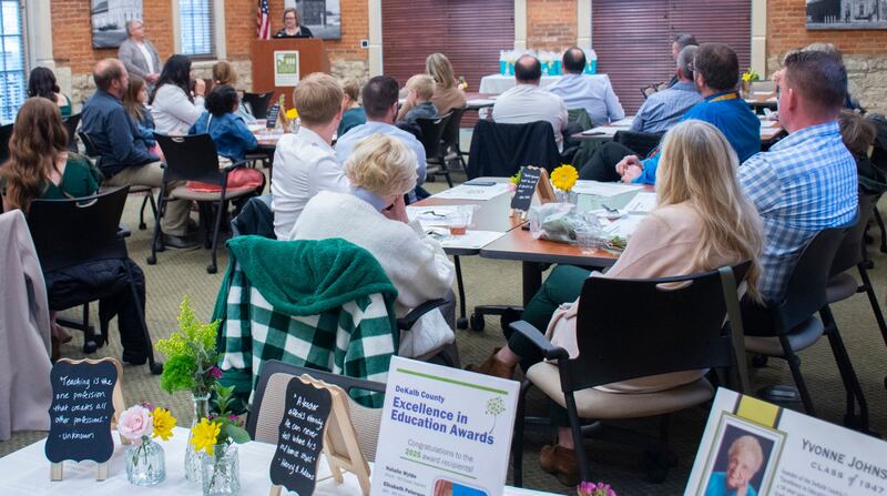 The 2025 DeKalb County Excellence in Education Awards reception