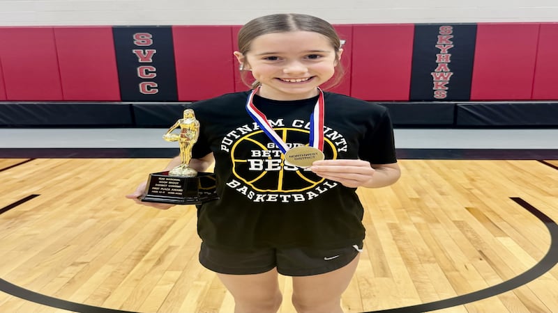 Hennepin’s Finely Judd wins Elks District Hoops Shoot, advances to State