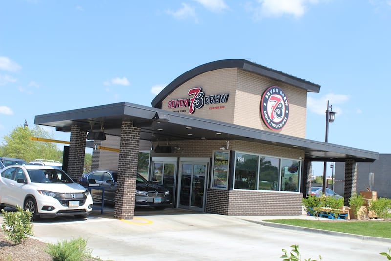7 Brew Coffee, located at 12980 Route 47, Huntley.