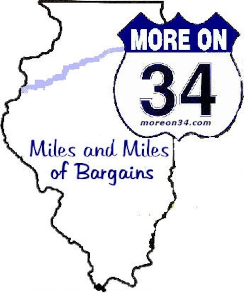 The annual More on 34 Miles and Miles of Garage Sales event will take place this weekend.