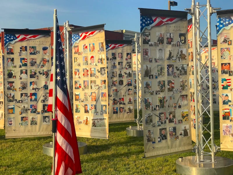 The traveling “Remembering Our Fallen” memorial will be on display in Marseilles from June 16-21, honoring U.S. service members lost during the Global War on Terror through photographs and personal tributes.