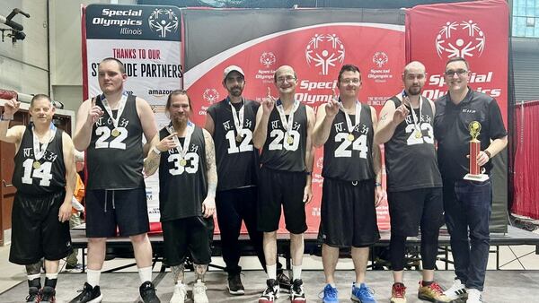RT 6 & 34 Special Olympics men’s basketball team wins state