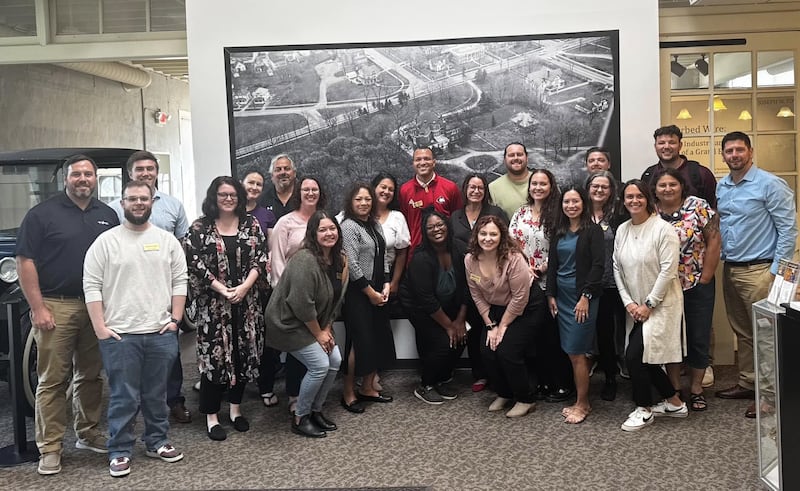 Members of the DeKalb Leadership Academy Class of 2025 pose for a group photo. The academy will host a “Loot for Leaders” online raffle on June 11, 2025, to benefit the academy’s endowment fund.