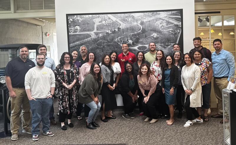 Members of the DeKalb Leadership Academy Class of 2025 pose for a group photo. The academy will host a “Loot for Leaders” online raffle on June 11, 2025, to benefit the academy’s endowment fund.