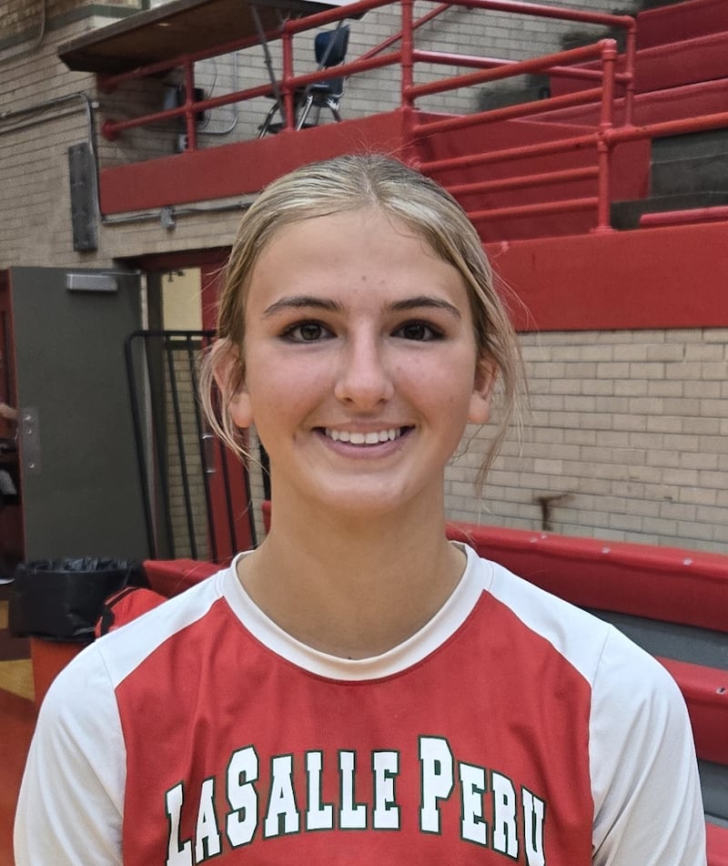 La Salle-Peru senior Kelsey Frederick