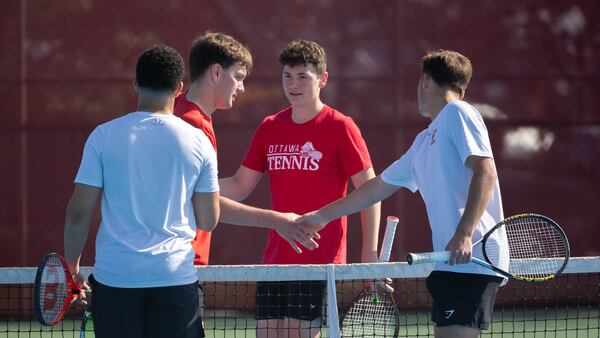 Photos: Ottawa vs Streator boys tennis