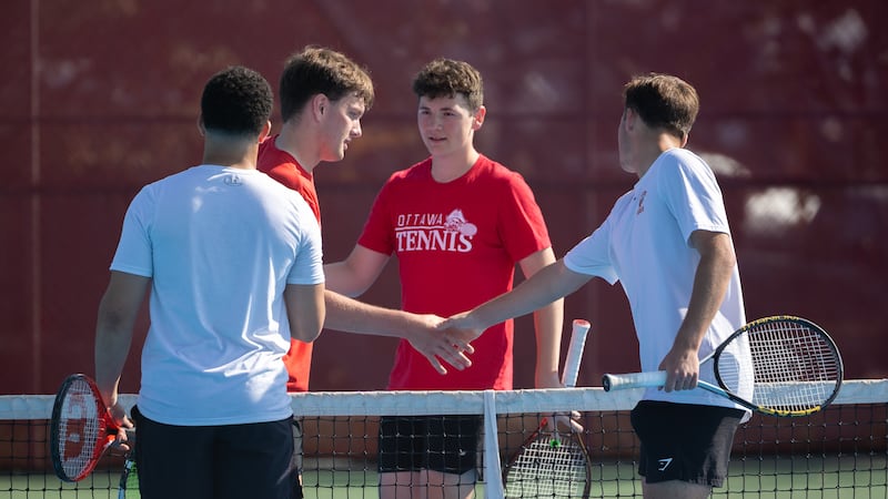 Photos: Ottawa vs Streator boys tennis