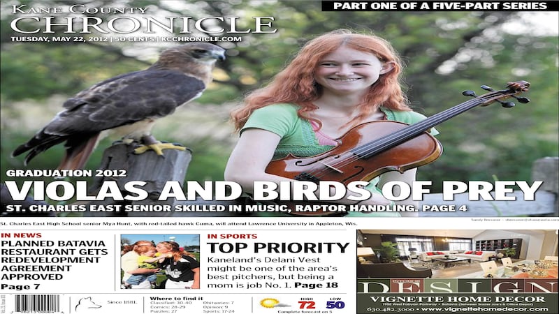 Historical covers for May 22: Violas and birds of prey