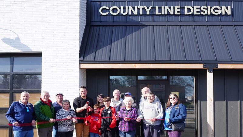 Ribboncutting celebrates County Line Design in Mt. Morris