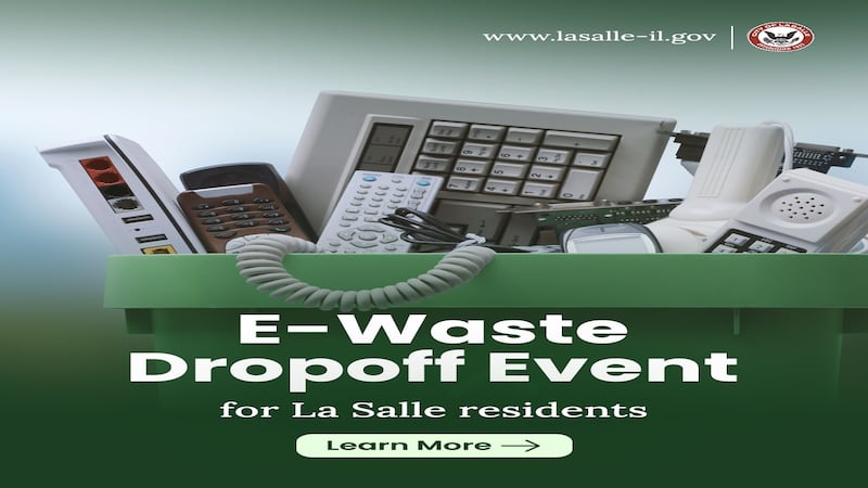 City of La Salle hosts free electronics recycling event April 4