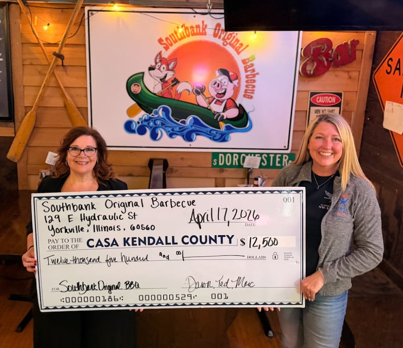 Southbank Original Barbecue in Yorkville hosted its 10th Annual 5k on March 14, 2026, with proceeds raised going to CASA Kendall County.