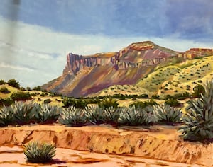 Awards presented at the Coliseum Museum America the Beautiful art exhibit reception