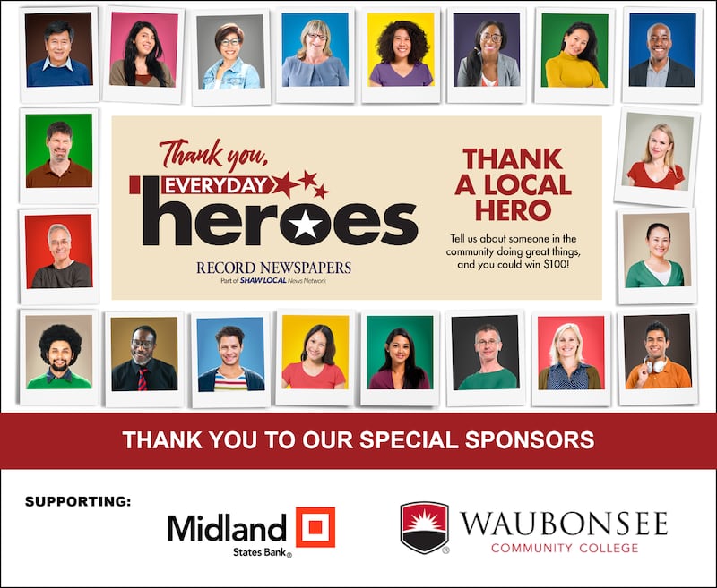 Thank you, Everyday Heroes Header - KCR