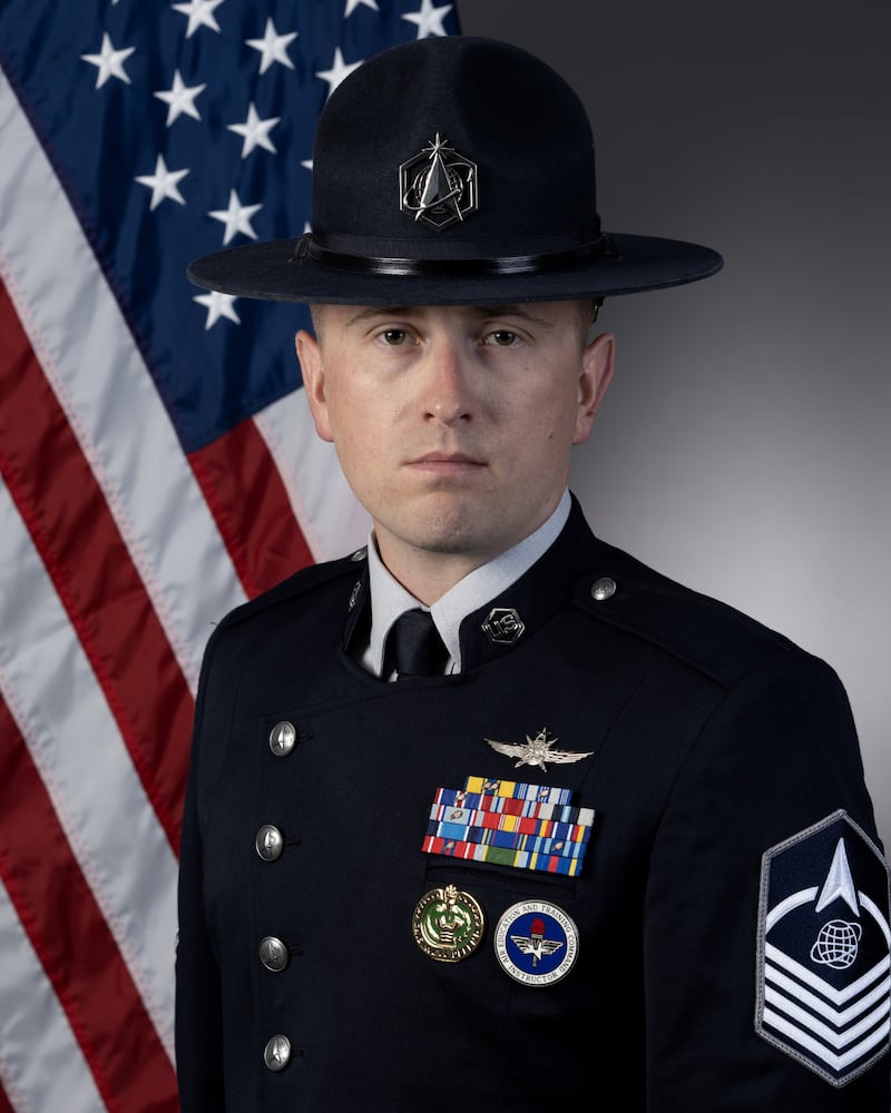 David Gudgeon, a 2013 McHenry High School graduate, is now a drill sergeant with the U.S. Space Force. He was recently named the USO Guardian of the Year for 2026.