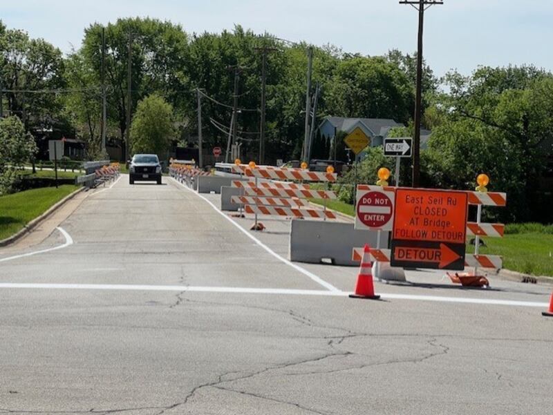 The Seil Road Bridge in Shorewood will remain a one-lane bridge indefinitely. However, as of Thursday, new bridge and roadway designs are 100% complete.