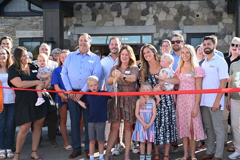 Arden Rose Senior Living officials cut the ribbon on a second home in Lake in the Hills Aug. 21, 2025.