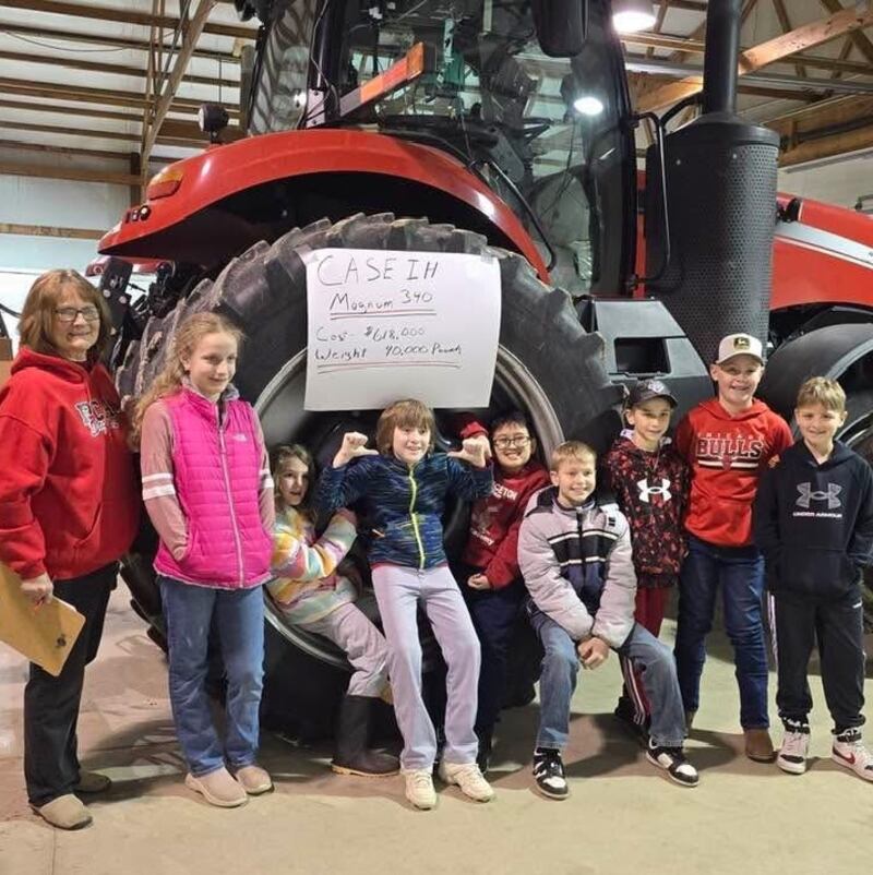 The Princeton Christian Academy fourth grade class recently took its annual trip to the Bureau County Agricultural Fair at the Bureau County Fairgrounds.