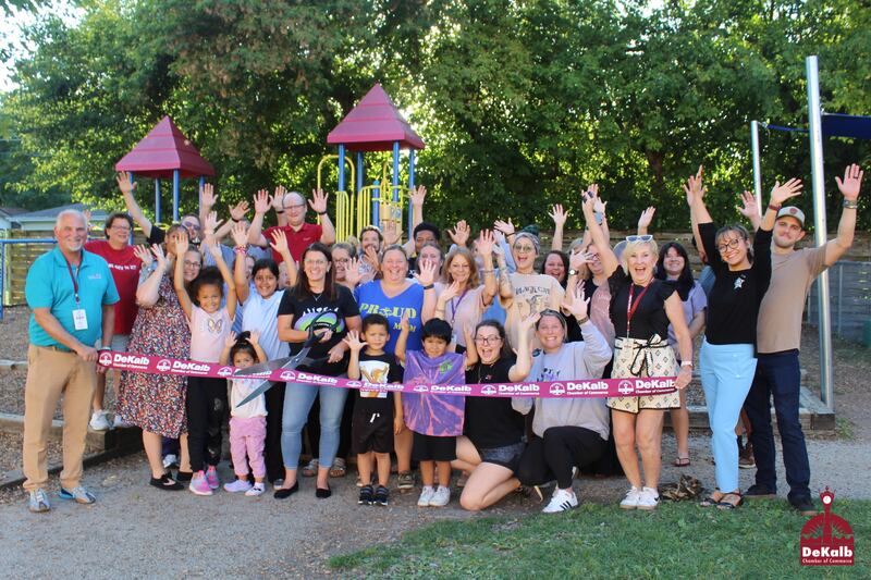 The DeKalb Chamber of Commerce welcoming Children's Learning Center