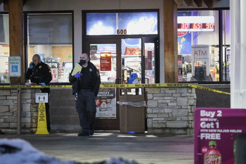 Marengo police responded about 3:30 a.m. Wednesday, Feb. 24, 2021, to the Circle K/Shell gas station at 600 N. State St., which is also Route 23, for a reported gunshot victim and armed robbery, according to a news release.