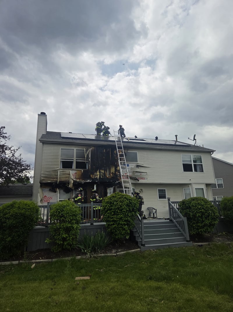 The Joliet Fire Department responded to a fire on Saturday, May 9, 2026, in the 1900 block of Arbor Gate Drive. No one was injured.