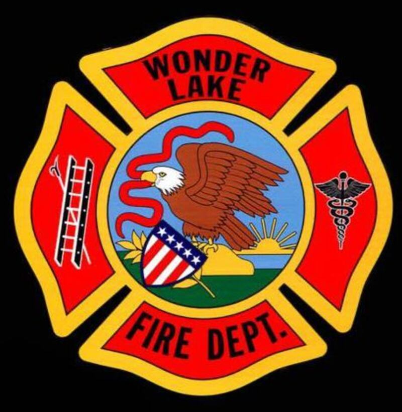 Wonder Lake Fire Protection District logo.