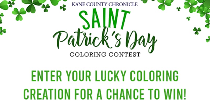 St. Patrick's Day Coloring Contest