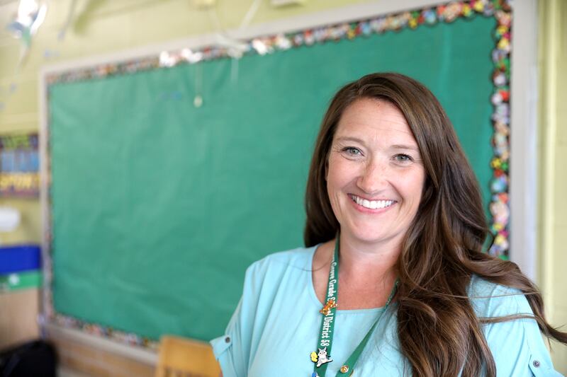 Mandy Waughop, a resource teacher at Pierce Downer Elementary School in Downers Grove, has been named 2025 Educator of the Year for Downers Grove Grade School District 58.