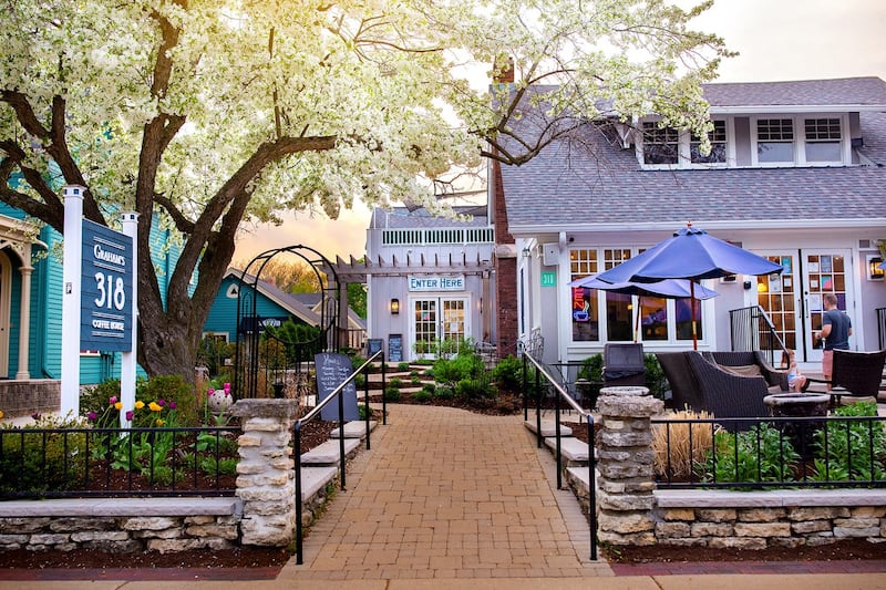 The former 318 Graham's Coffeehouse on Third Street in Geneva is for sale for $2.3 million.