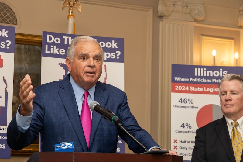 Former U.S. Transportation Secretary Ray LaHood joined former Commerce Secretary Bill Daley on the latest episode of the Capitol Cast podcast to discuss their renewed “fair maps” push.