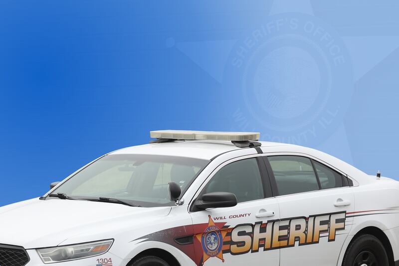 Will County Sheriff vehicle on Monday, Feb. 3, 2025 in Joliet.
