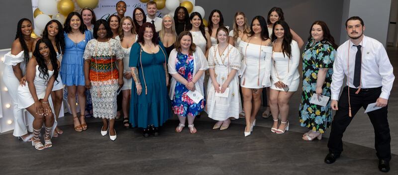 Kishwaukee College's spring 2025 nursing program graduates