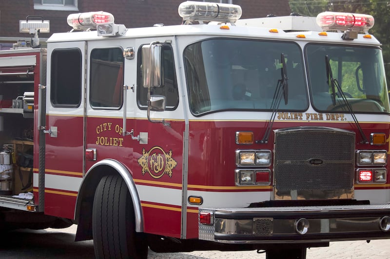 A Joliet Fire Department truck seen on Tuesday, June 10, 2025, in Joliet.