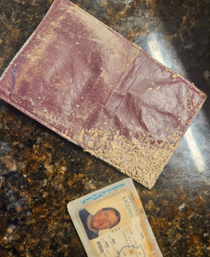 Carrie Blomquist, Johnsburg, found a wallet and ID belonging to John Mack Jr. in Pistakee Lake on Father's Day 2025. She was able to find his sons and get the memento of their back to them.