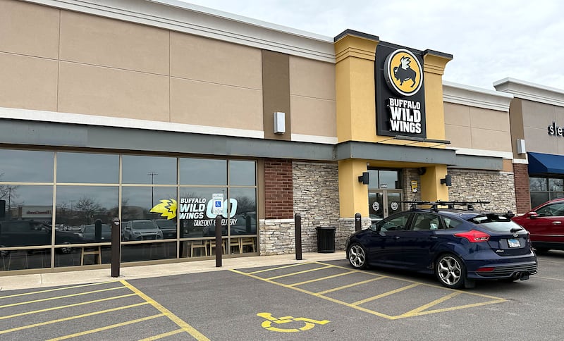 The Buffalo Wild Wings at 3343 Shoppers Drive in the Shops at Fox River is closing as of Sunday, April, 5, 2026, in McHenry.