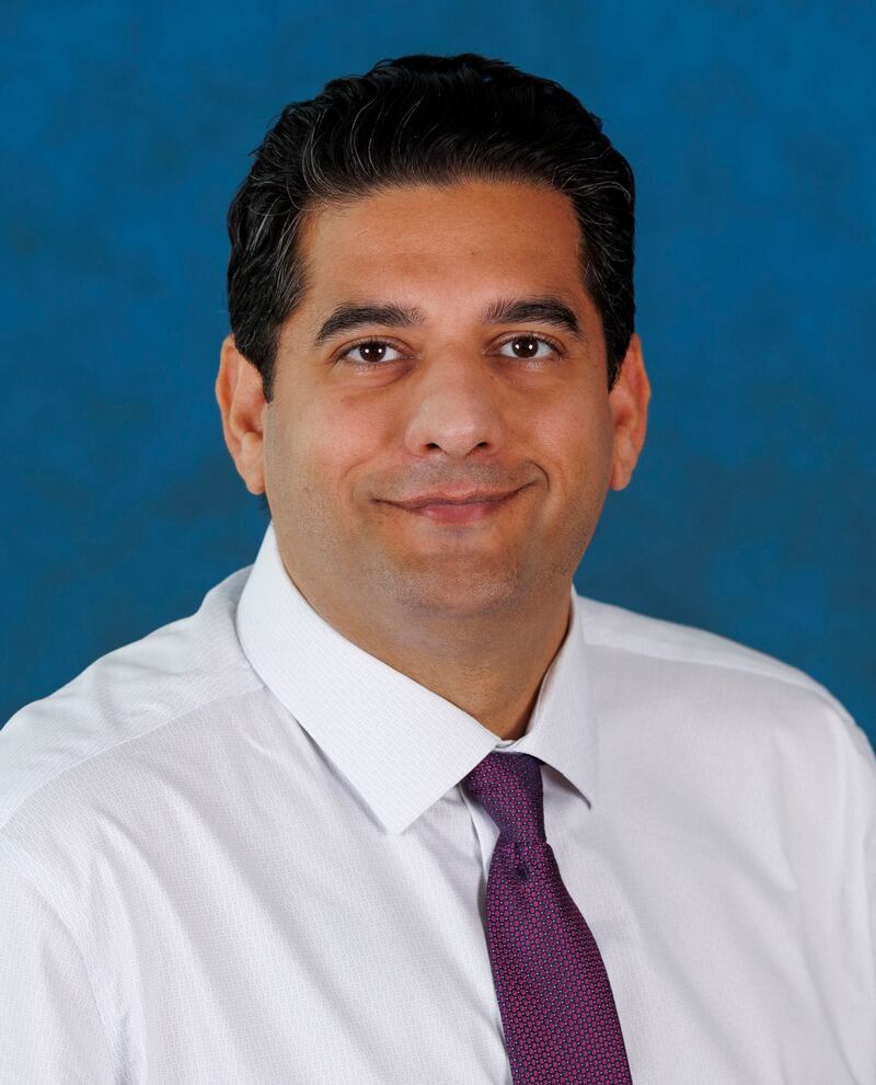 Dr. Jibran Rana, with Morris Hospital.
