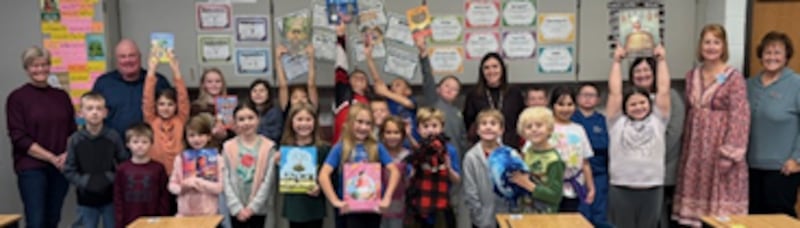 To honor John Henson’s memory, Resthave Care and Rehabilitation in Morrison purchased a collection of age-appropriate books for a third-grade classroom at Morrison's Southside Elementary School.
