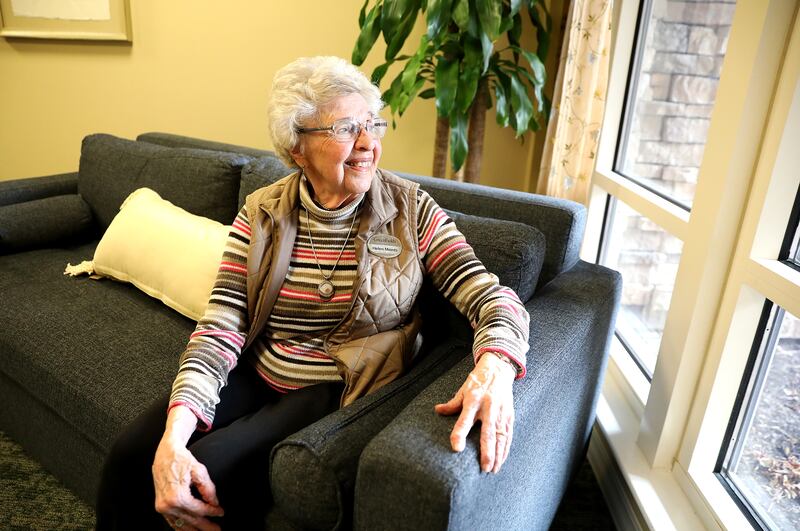 Helen Meints was one of the original residents at GreenFields senior living community in Geneva.