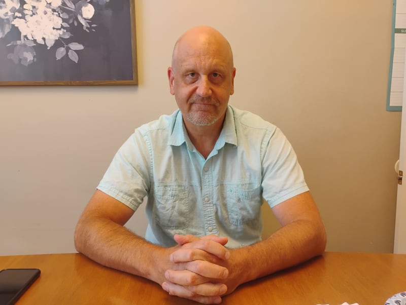 An urgent care physician assistant James Yanke, 57, was filming Homeland Security/ICE/ATF arrests of Hispanic people at the Kane County Judicial Center on Aug. 14, 2025. And when he interfered with a screaming woman's arrest, Yanke himself was arrested and briefly detained at the St. Charles Police Department.