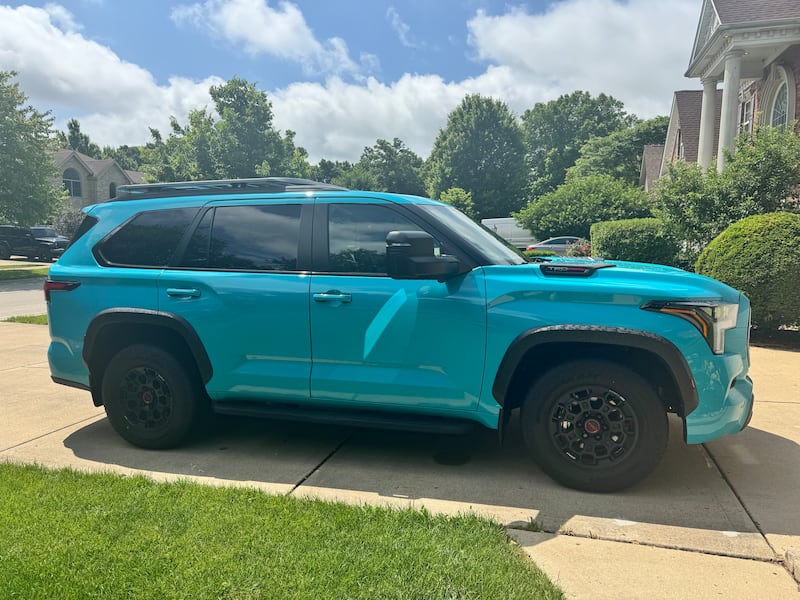 The 2026 Toyota Sequoia TRD Pro Hybrid combines off-road capability with comfort.