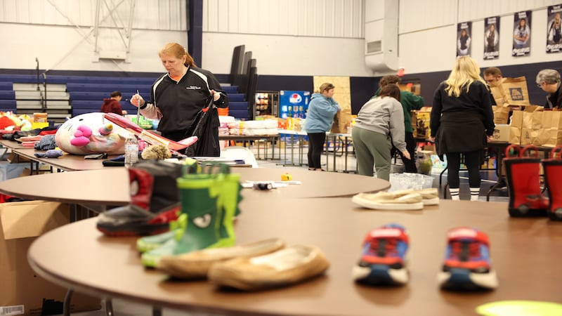 Photos: Grace Christian Academy becomes supply central