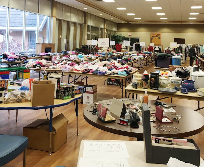 The Federated Church, 612 W. State St. in Sycamore, will hold its semi-annual thrift sale from 9 a.m. to 2 p.m. Saturday, May 21, 2022.
