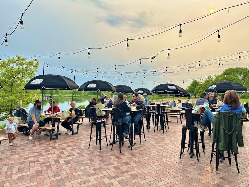 The Beer Garden at Independence Grove is reopening on weekends and holidays on Friday, May 1.