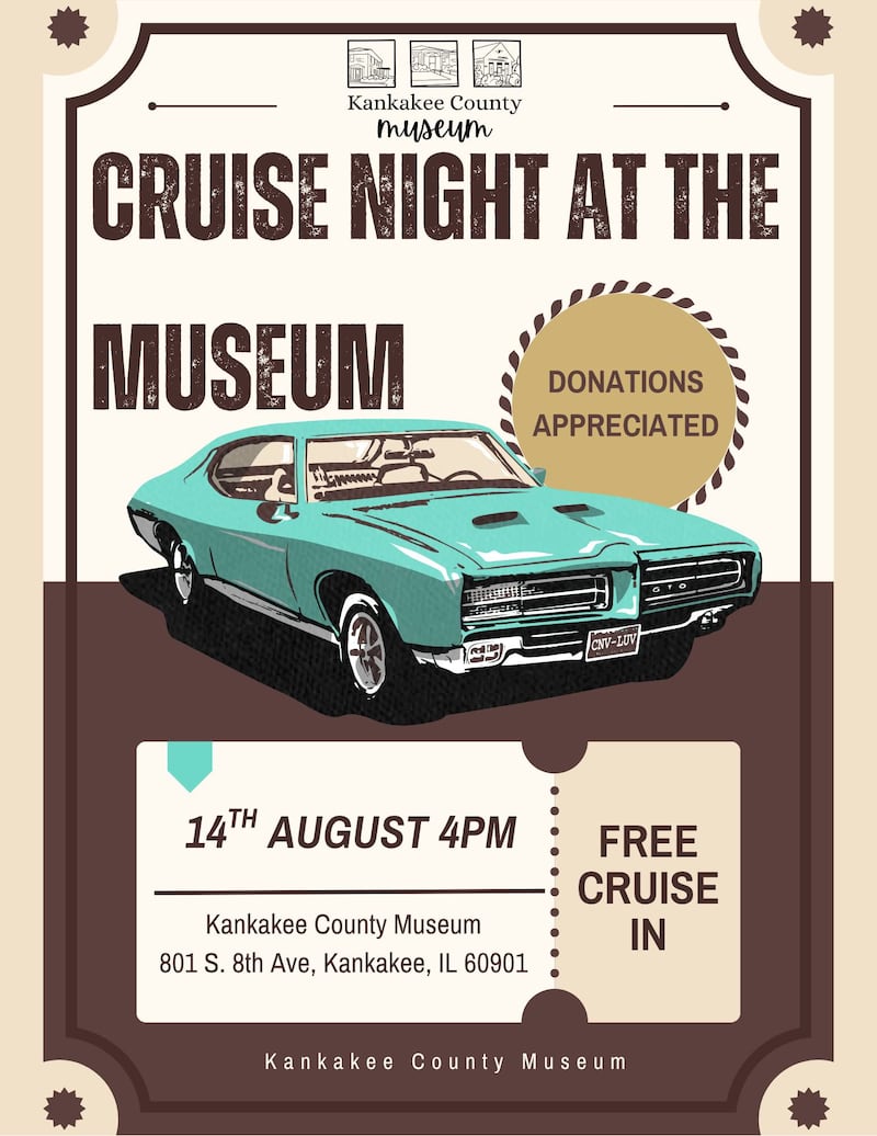 Cruise Night at the Kankakee County Museum