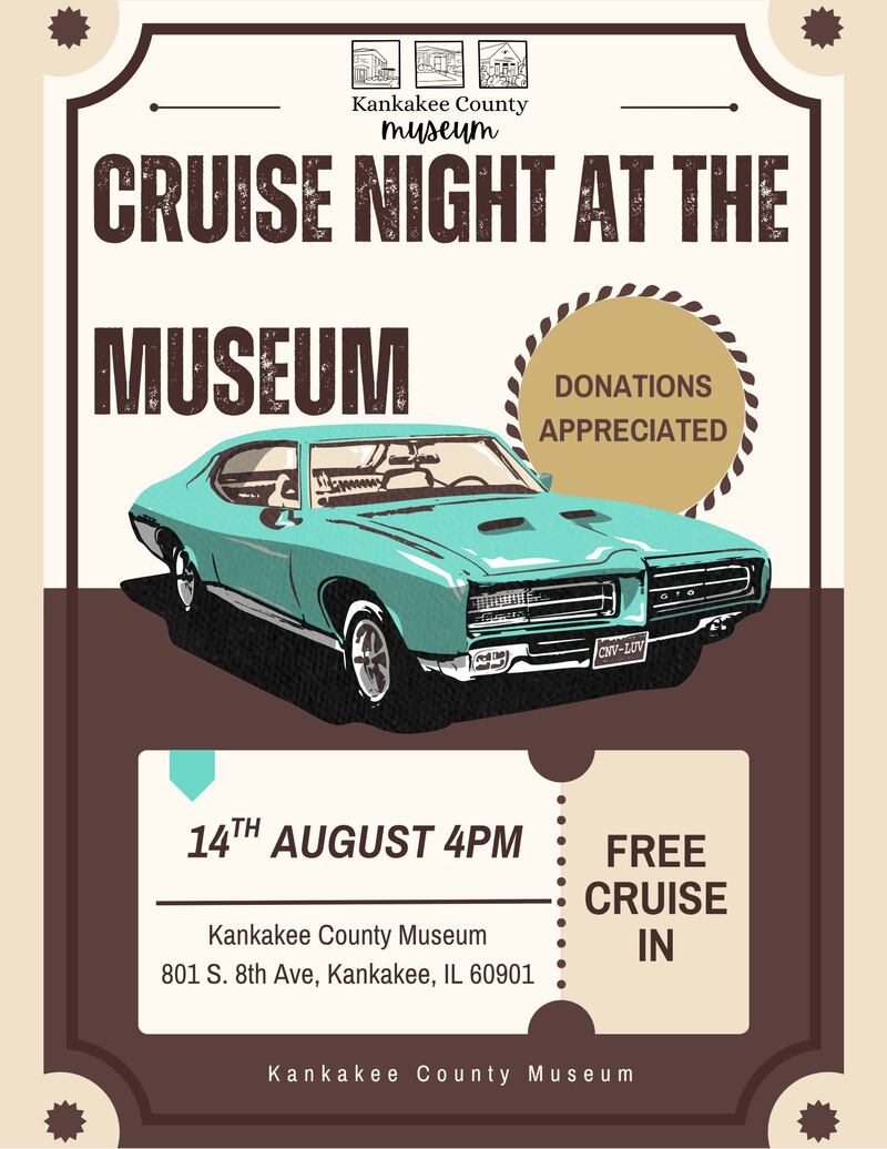 Cruise Night at the Kankakee County Museum