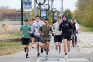 Photos: Dixon cross country runners get set for Saturday's state meet