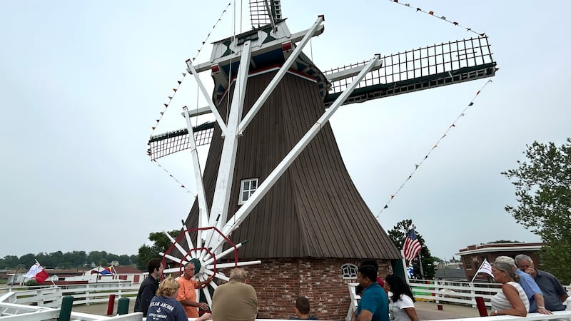 Photos: De Immigrant windmill marks 25th anniversary in Fulton